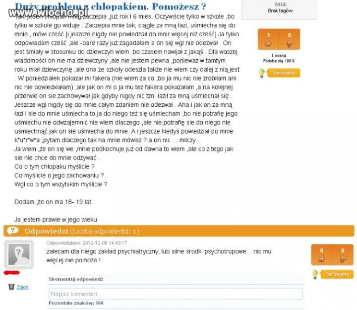 Nie ogarniam tej dziewczyny!