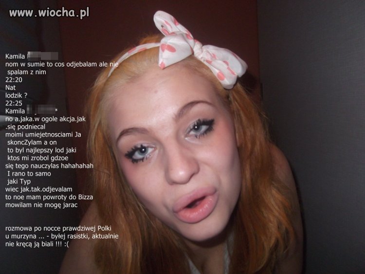 ROZMOWA  PRAWDZIWEJ POLKI U MURZYNA