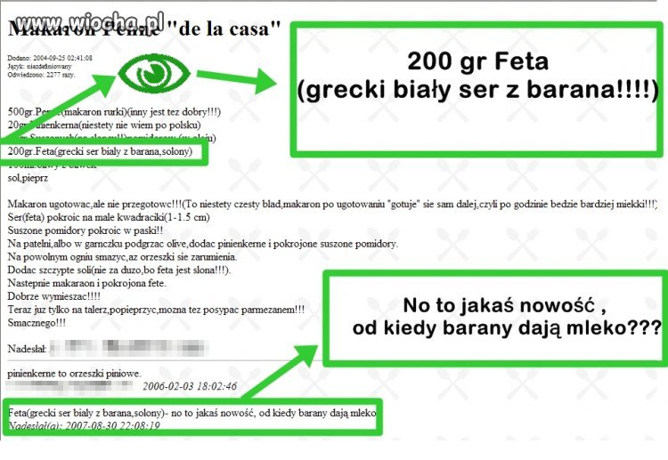 Od kiedy barany dają mleko!!???