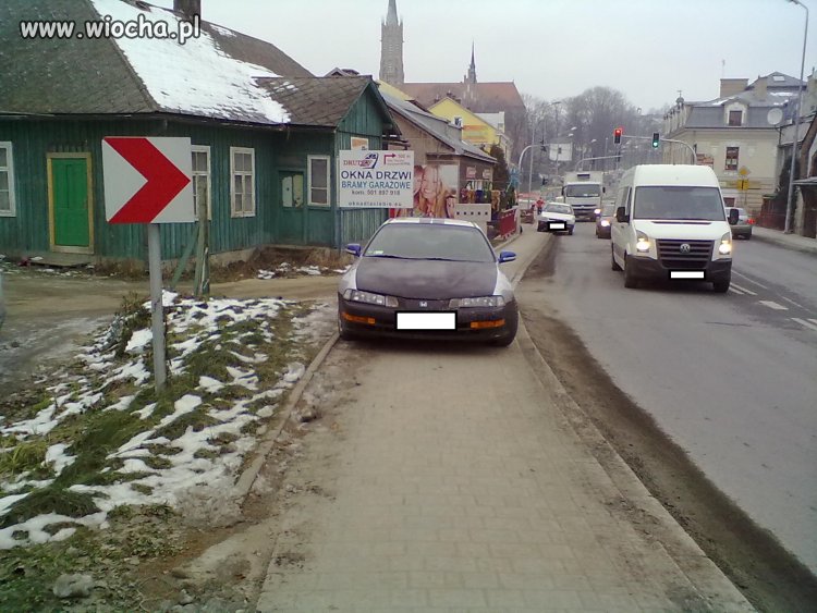 Gdy na parkingu nie ma miejsca...