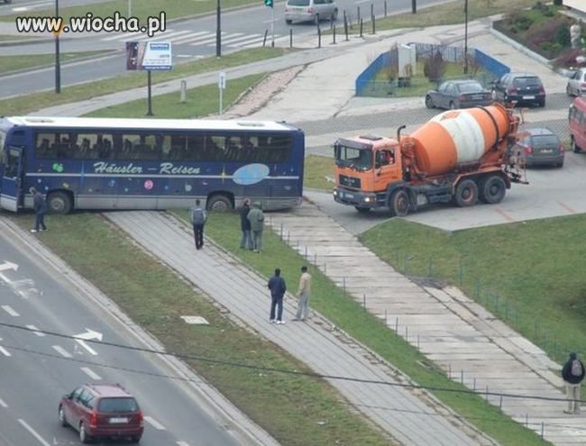 No to pojechał sobie na skróty