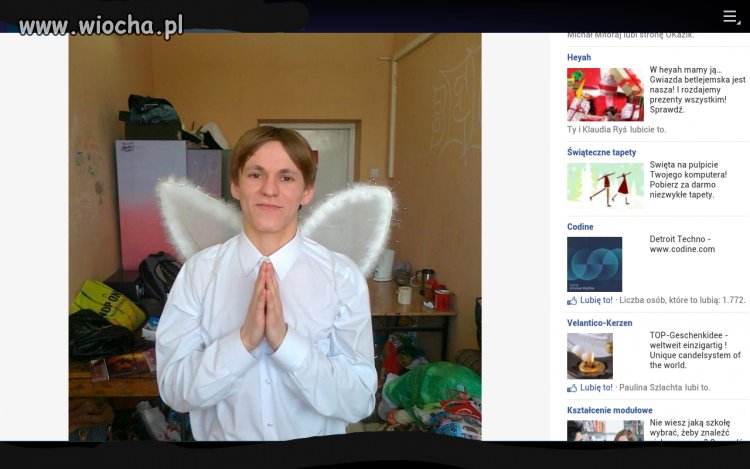 Ale z niego anolek