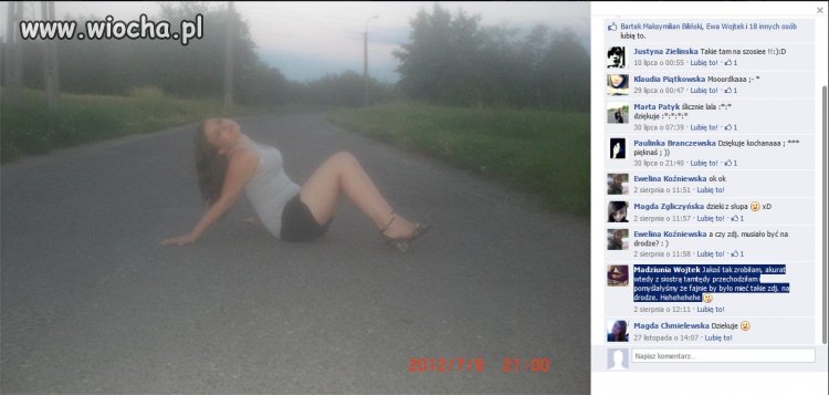 "takie tam na drodze"