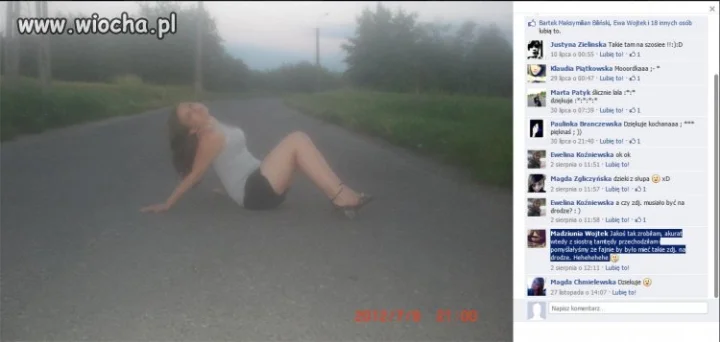 "takie tam na drodze"
