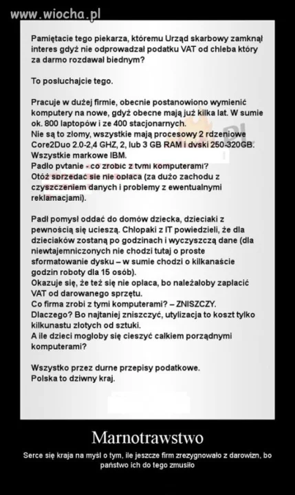 Ile jeszcze firm zrezygnowało z darowizn,