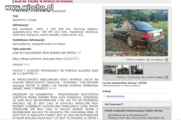 To jak handlarze próbują nas robić w konia - to wiocha