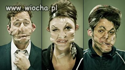 "Spętane twarze"
