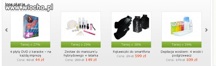 Okazje Allegro! Rękawiczki do smartfona