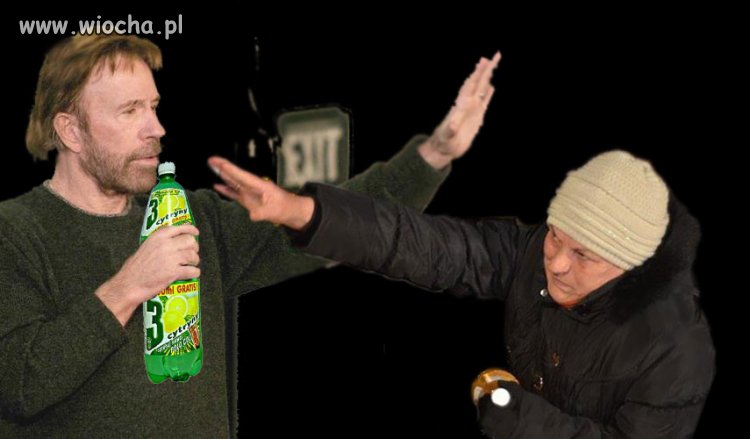 Babie z radomia Chuck Norris nie straszny
