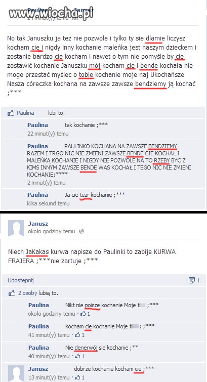 Typek pisał sam ze sobą