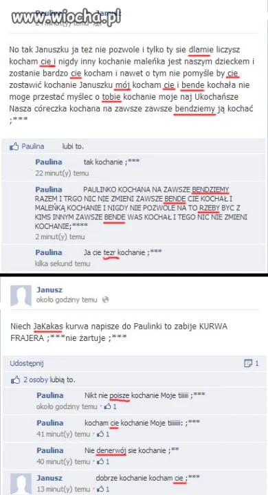 Typek pisał sam ze sobą