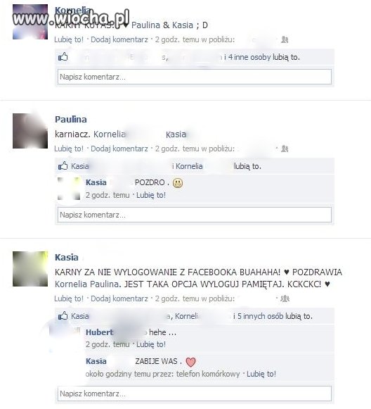 Karne kutasy na Facebooku