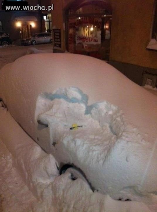 Jak dali mandat to mogli cały odśnieżyć 