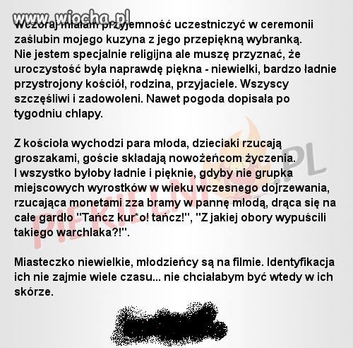 Za takie zachowanie to do poprawczaka!