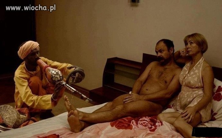 O zaklinaniu kobry wiedziałem ale...to nie