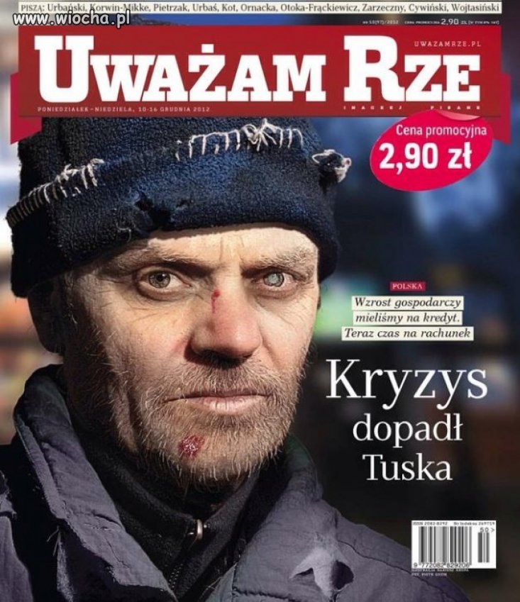 Kryzys dopadł Tuska 