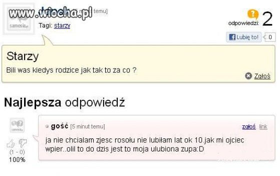 Jak mi ojciec wpie*** ...
