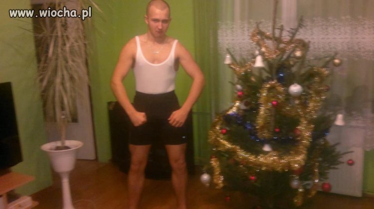 Napinka przy choince 