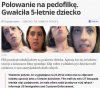 Pedofilka gwałciła 5-letnie dziecko...