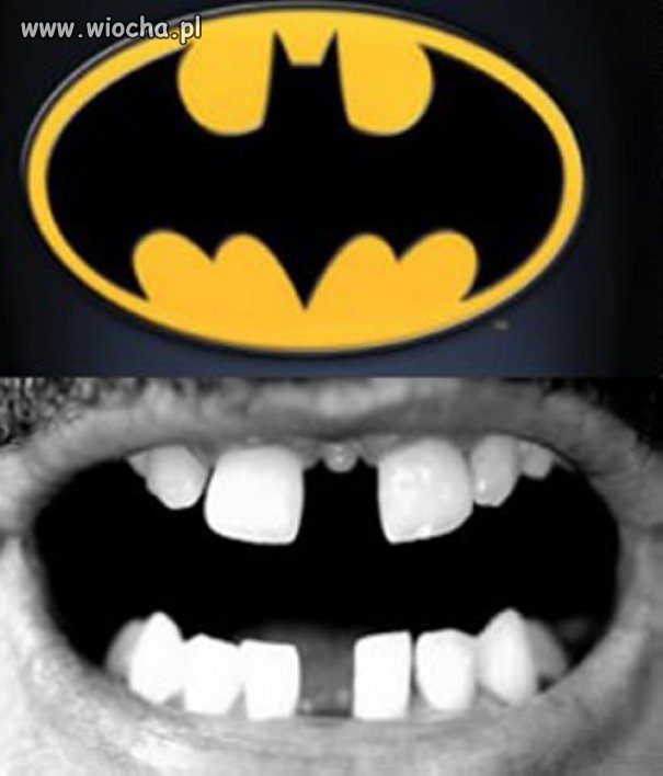 Zadbane uzębiebie w stylu BATMAN !