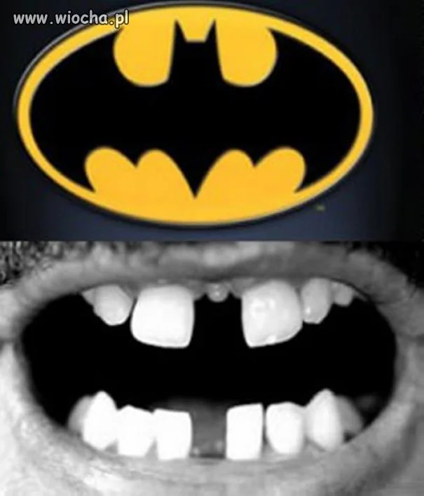 Zadbane uzębiebie w stylu BATMAN !