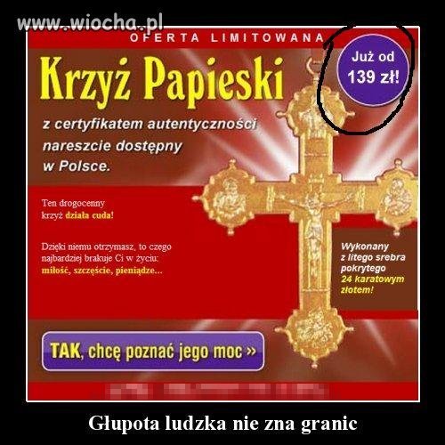 Krzyż Papieski...
