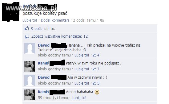 Poszukuje kobiety 
