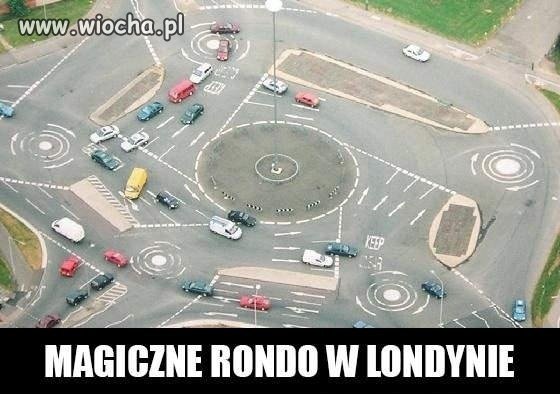 Magiczne rondo w londynie