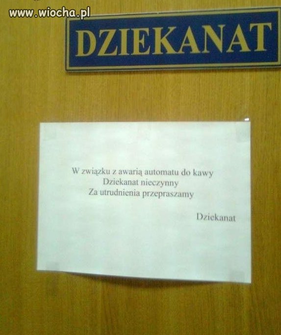 Dziekanat..