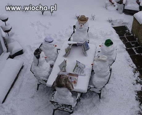 Ich też zima zaskoczyła
