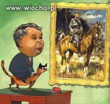 Kaczor na swoim wiernym rumaku!