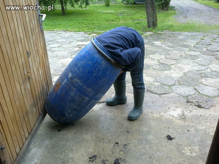 Brakuje żeby cały wlazł