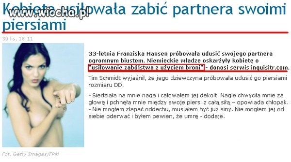Kobieta usiłowała zabić partnera 