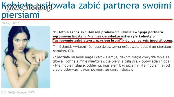 Kobieta usiłowała zabić partnera 