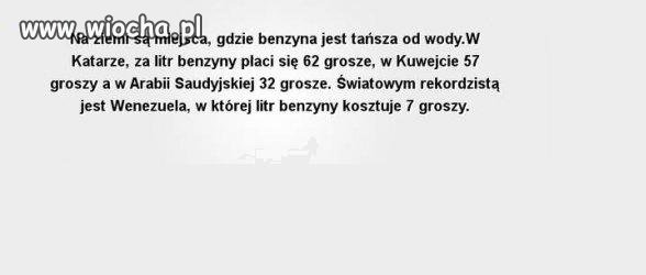 Benzyna w Polsce po 6zł i dodatkowo ma rosnąć