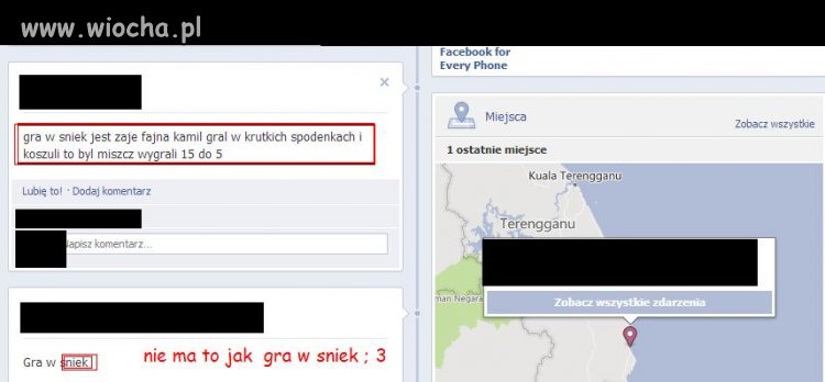 15 latek i jego "zaje fajna" ortografia...