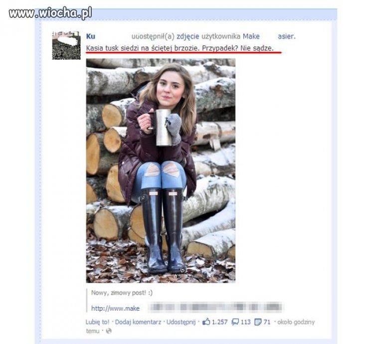 To był zamach...
