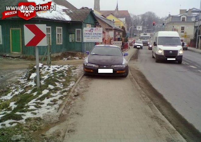 Gdy parking zajety 