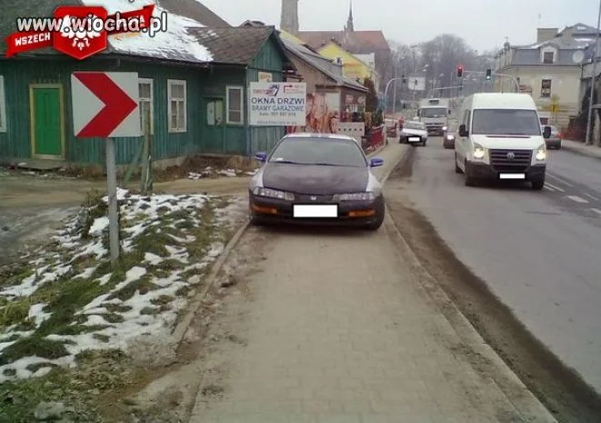 Gdy parking zajety 