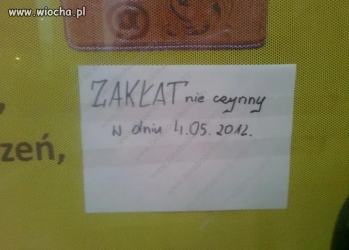 No i zamknięty