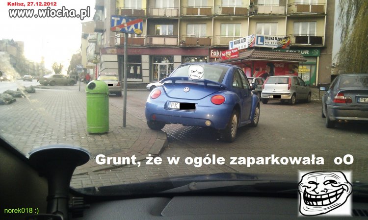 Karniak za parkowanie