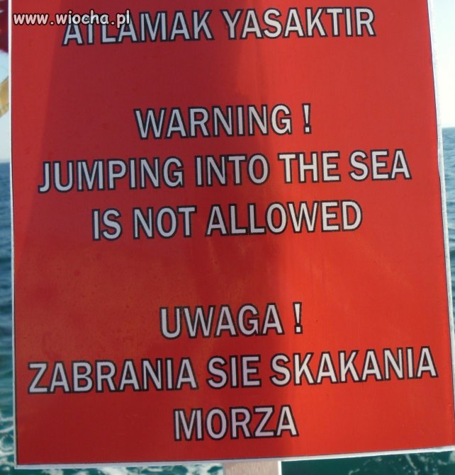 Skakanie morza