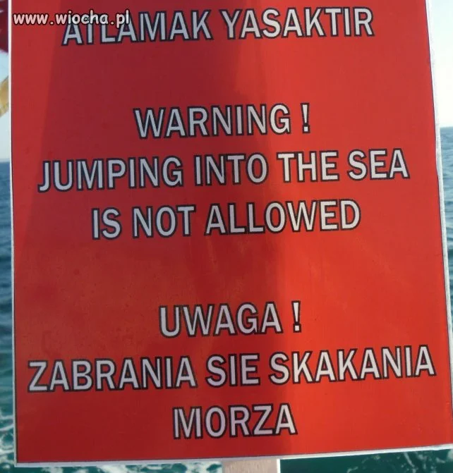 Skakanie morza
