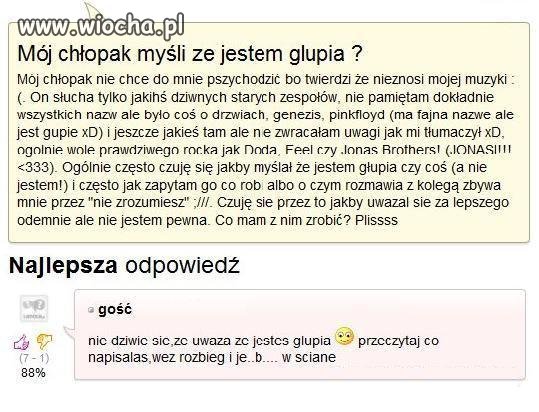 Głupia???