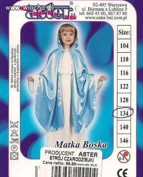 Strój Matki Boskiej