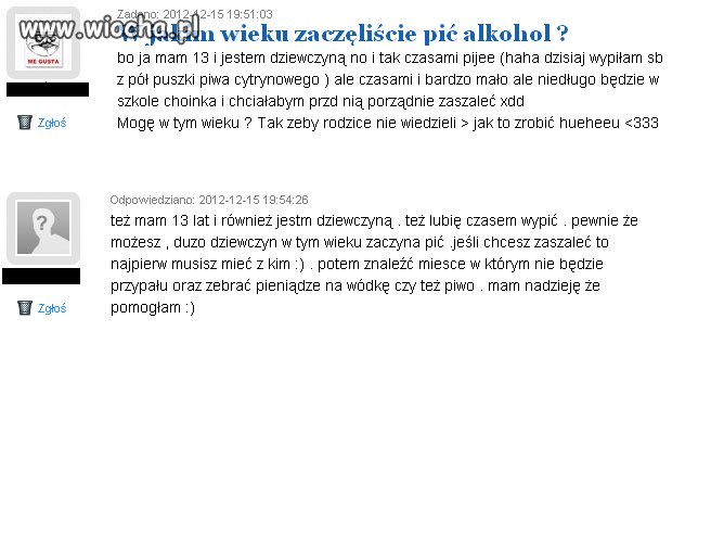 Dzisiejsze 13-latki