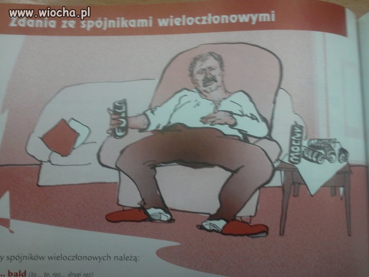 To jest jedna ze stron podręcznika maturalnego