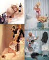 Scenki rodzajowe z wesela Barbie (wybór)