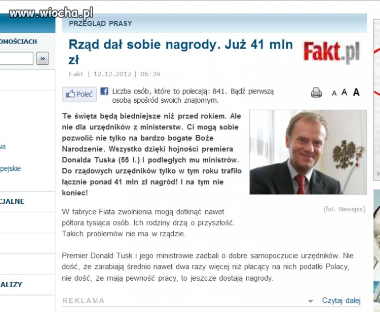 Nasz kochany premier