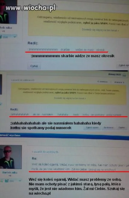 Uważa się za "playboy'a"